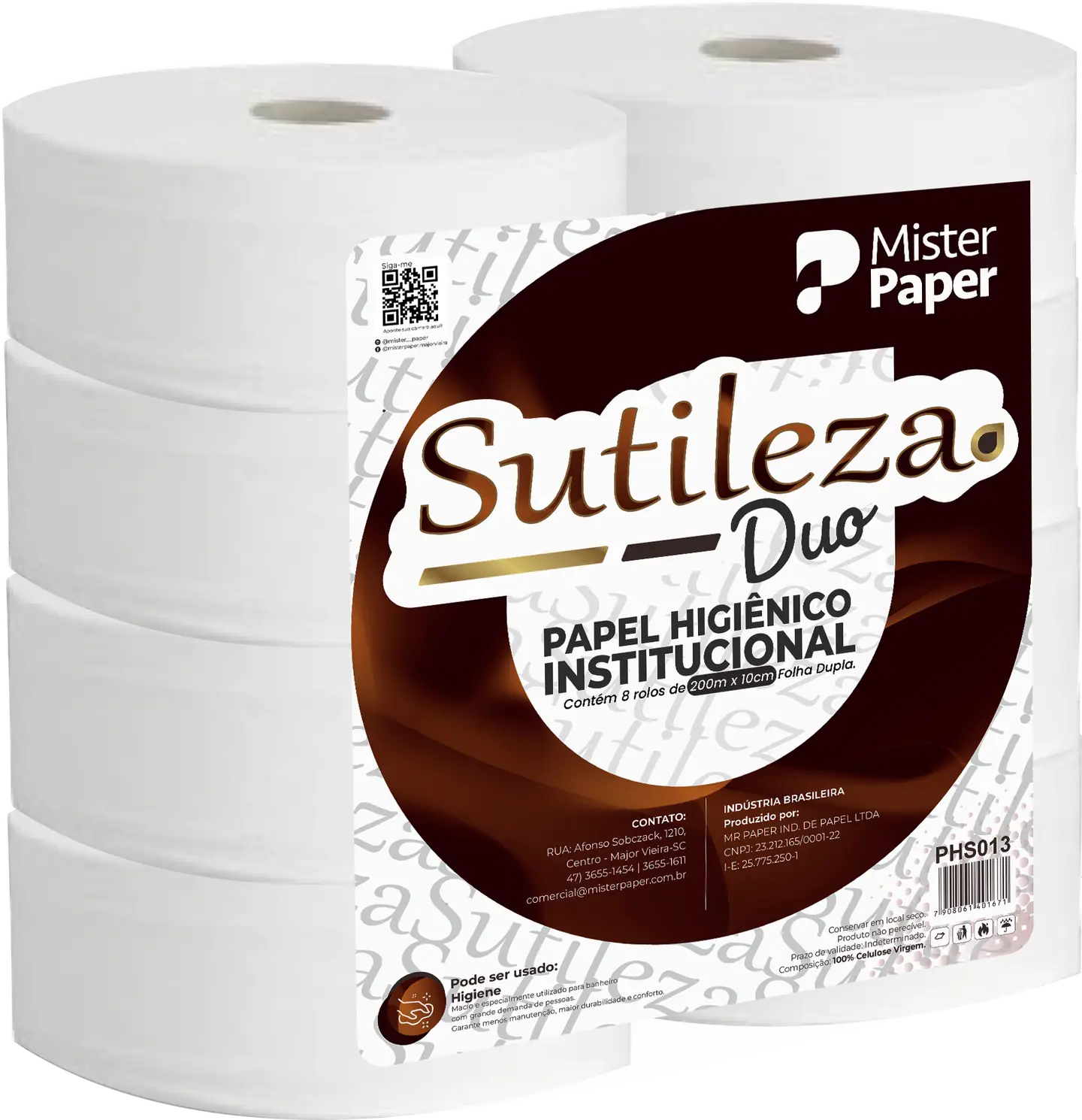 Passione Papel Higiênico Folha Dupla 200m | 13+13gr