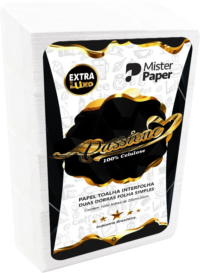 Passione Papel Interfolhas 20x20 | 24gr