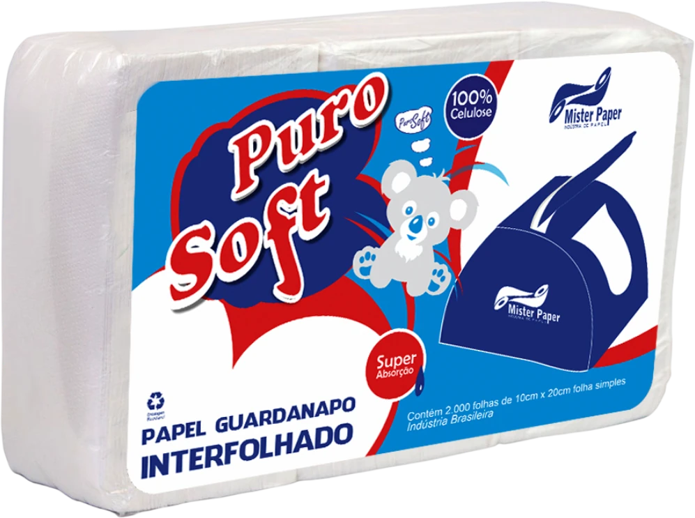 Puro Soft Guardanapo Kaikai 10x20cm | 24gr
